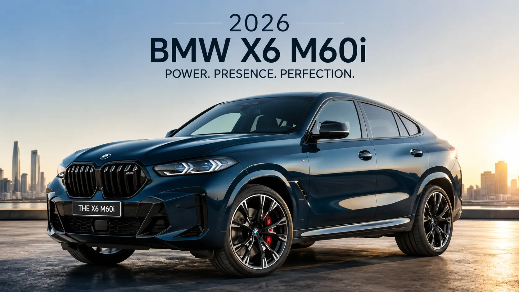 2026 BMW X6 M60i Launched in India