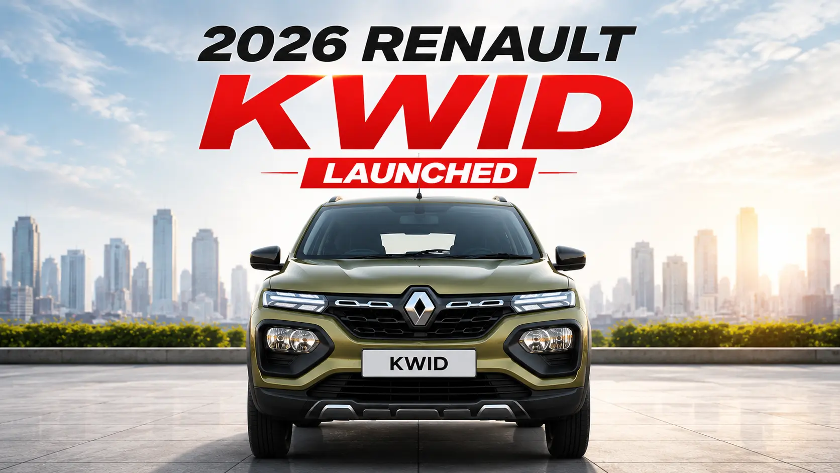 2026 Renault Kwid Launched